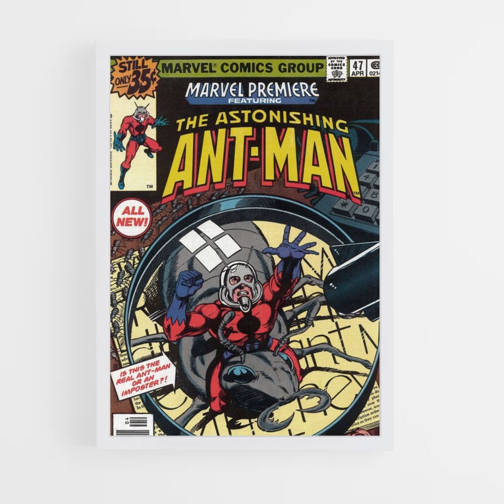 Poster Antman Comics