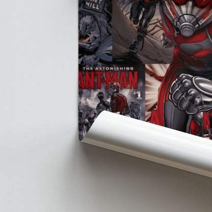 Rotes Antman-Poster