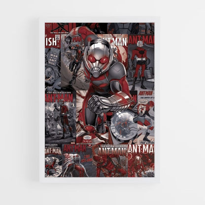 Rotes Antman-Poster