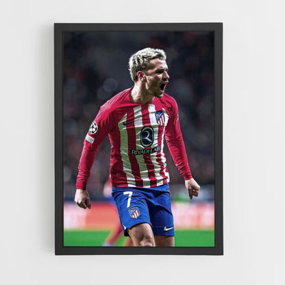 Plakat Antoine Griezmann Wut