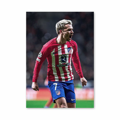 Plakat Antoine Griezmann Wut