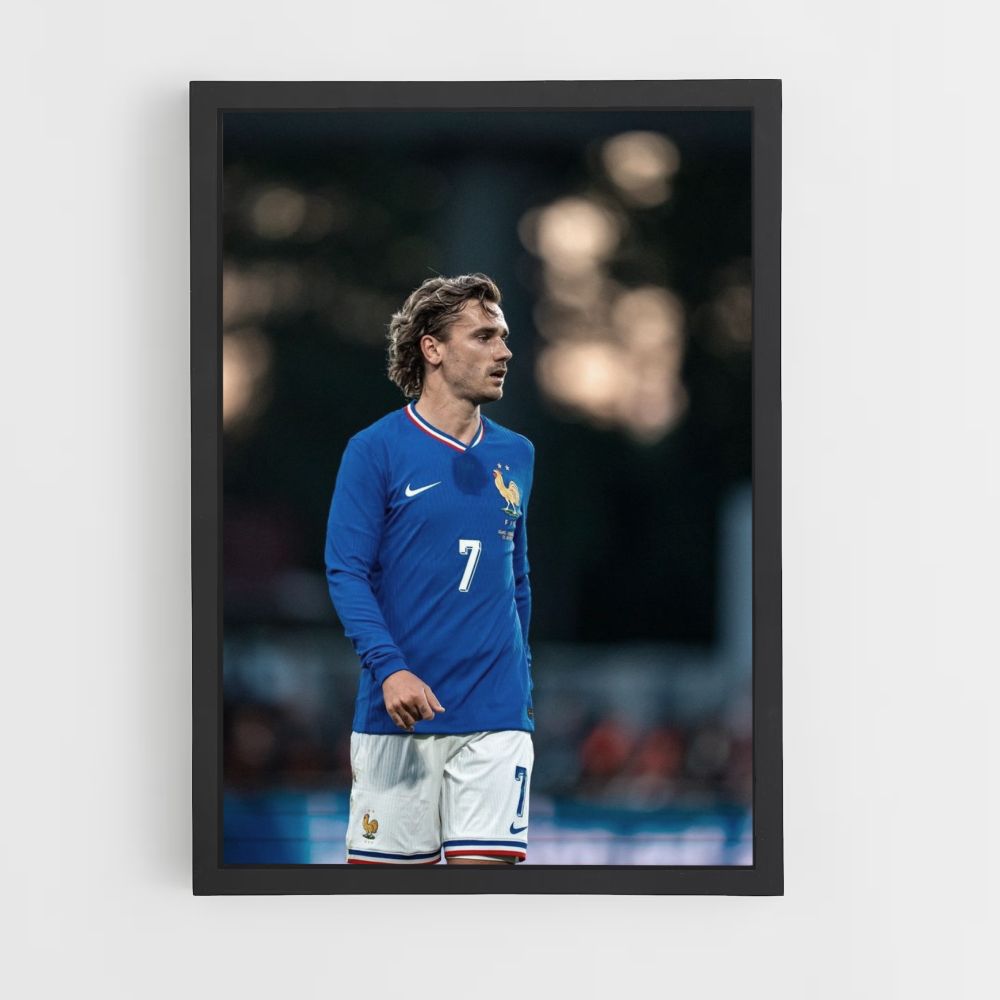 Plakat Antoine Griezmann Frankreich