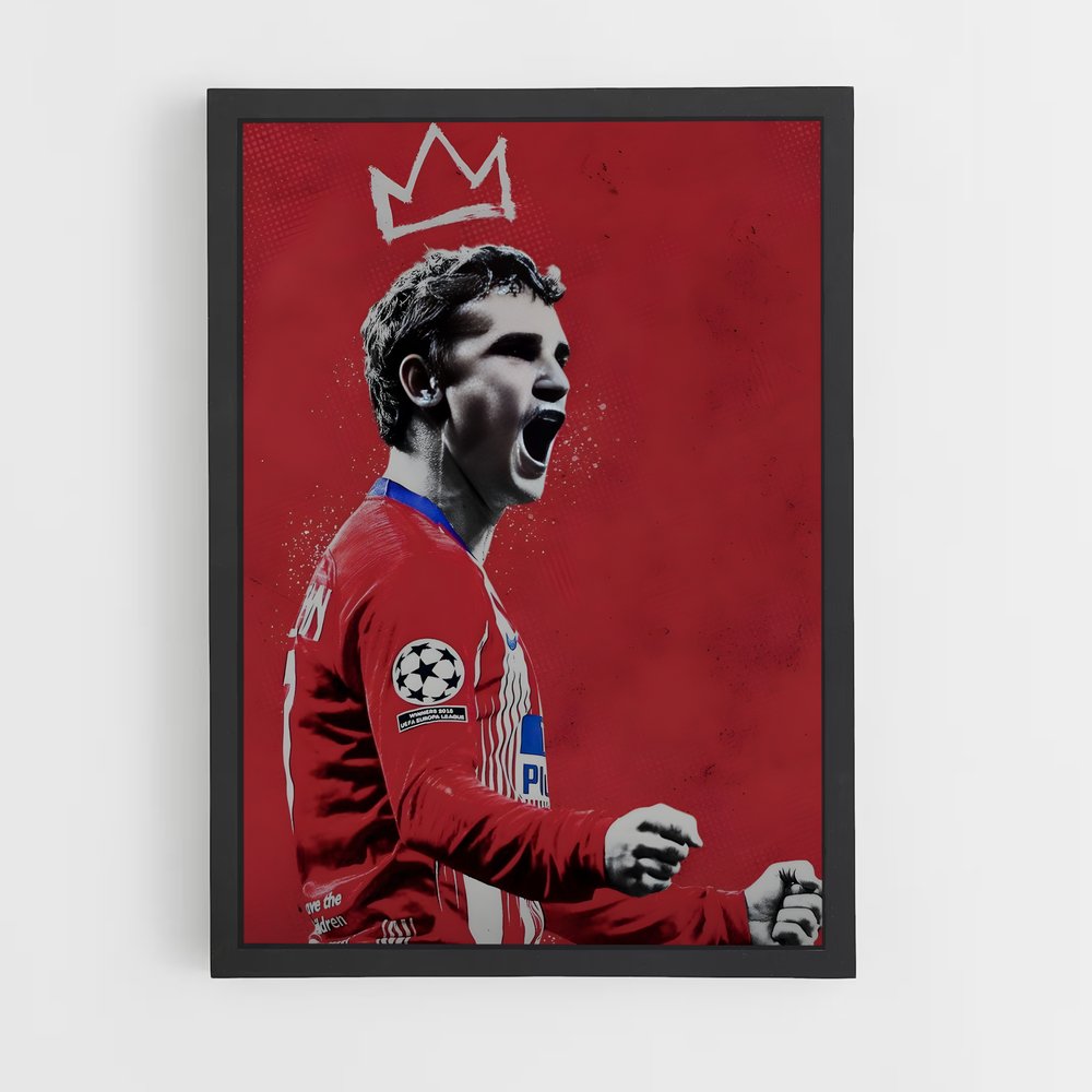 antoine-griezmann-7 cadre Noir