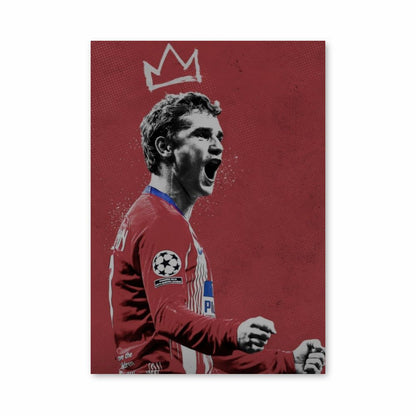 Poster Antoine Griezmann König