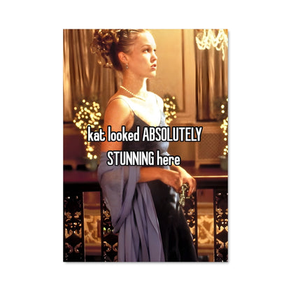 Poster Blue Belle