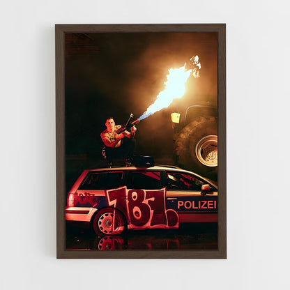 ap-187 strassenbande-2 cadre Bois foncé