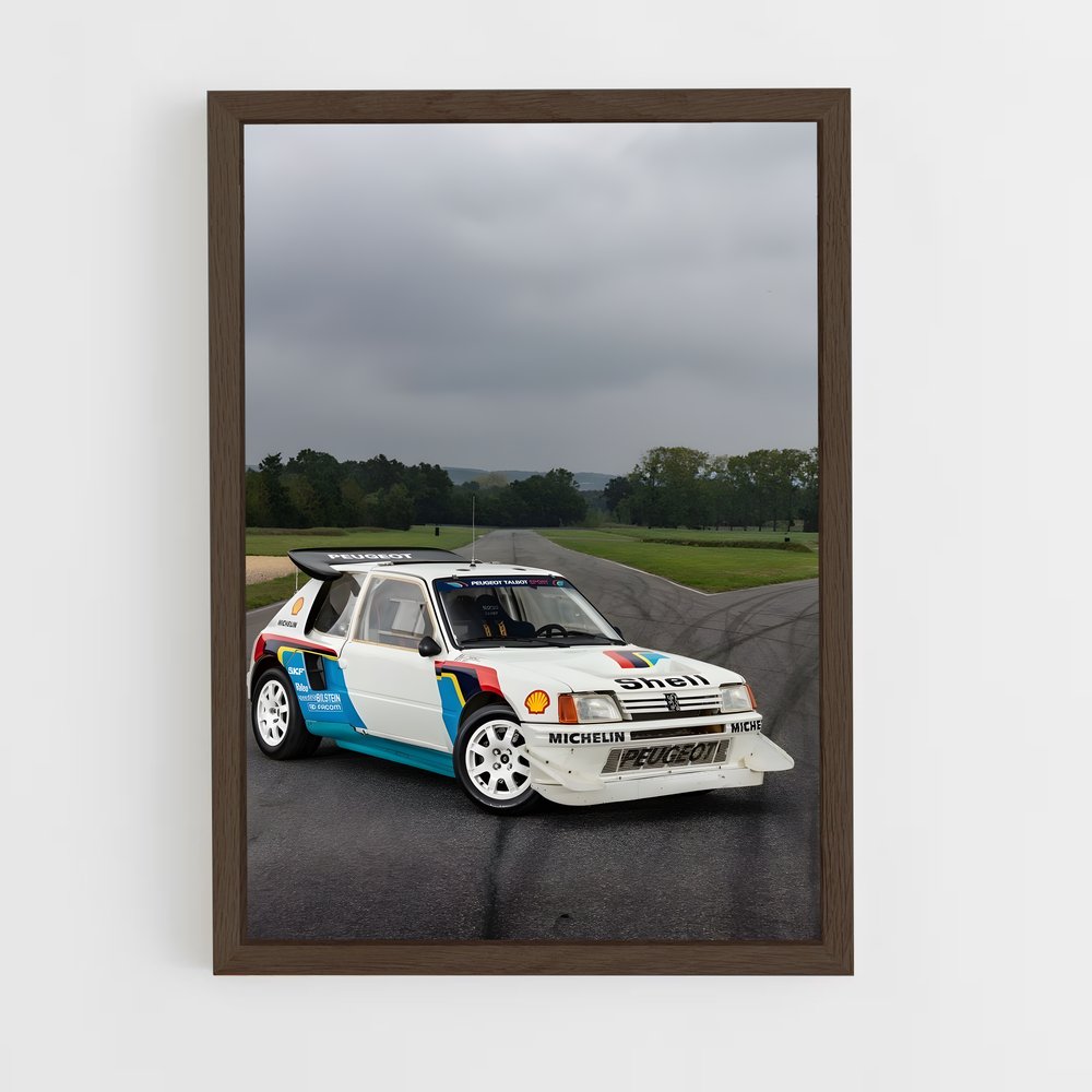 ap-205 rallye-4 cadre Bois foncé