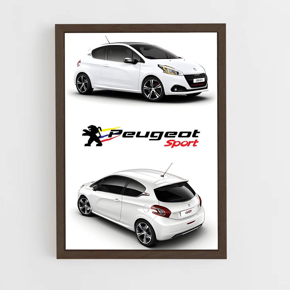 ap-208 gti-5 cadre Bois foncé