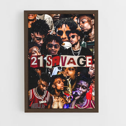 ap-21 savage-3 cadre Bois foncé