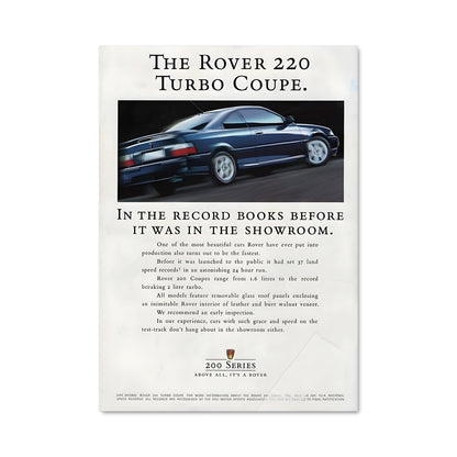 Poster Turbo Vintage Turbo