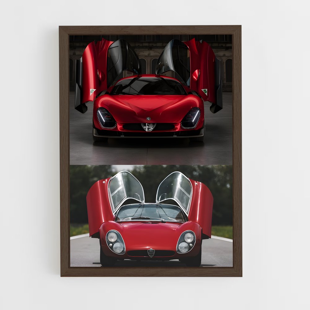ap-33 stradale-10 cadre Bois foncé