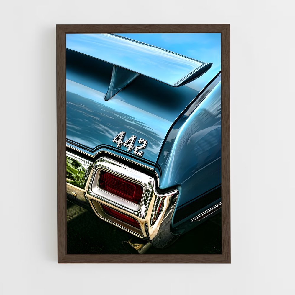 ap-442 w-30-1 cadre Bois foncé