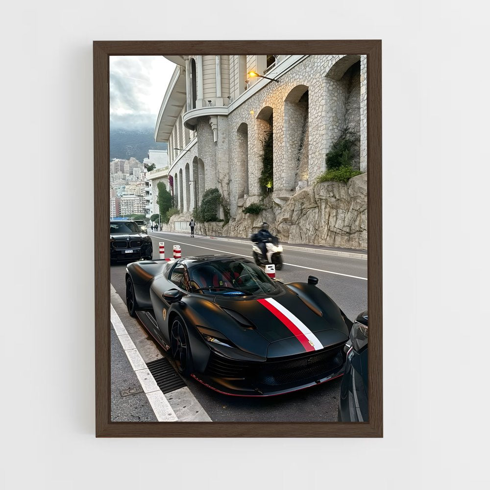 ap-488 pista-6 cadre Bois foncé