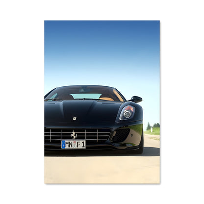 Poster Ferrari Noire