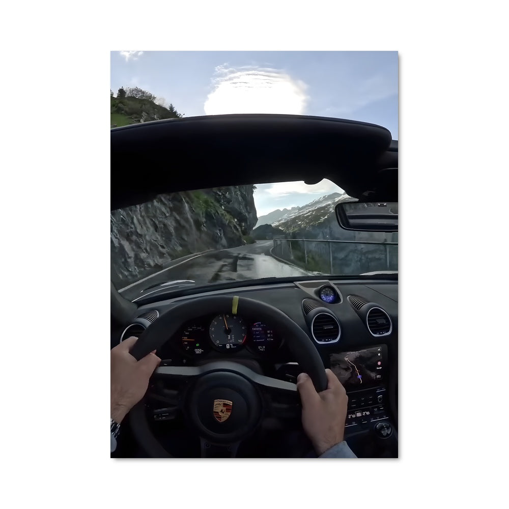 Poster Montagnes Mystiques