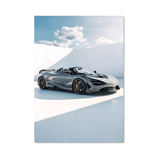 Poster Mirage Argenté