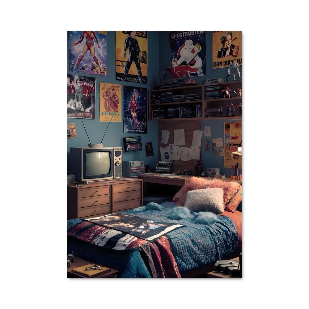 Poster Chambre Rétro
