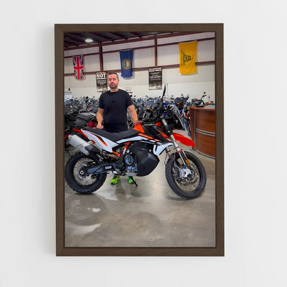 ap-890 adventure r-1 cadre Bois foncé