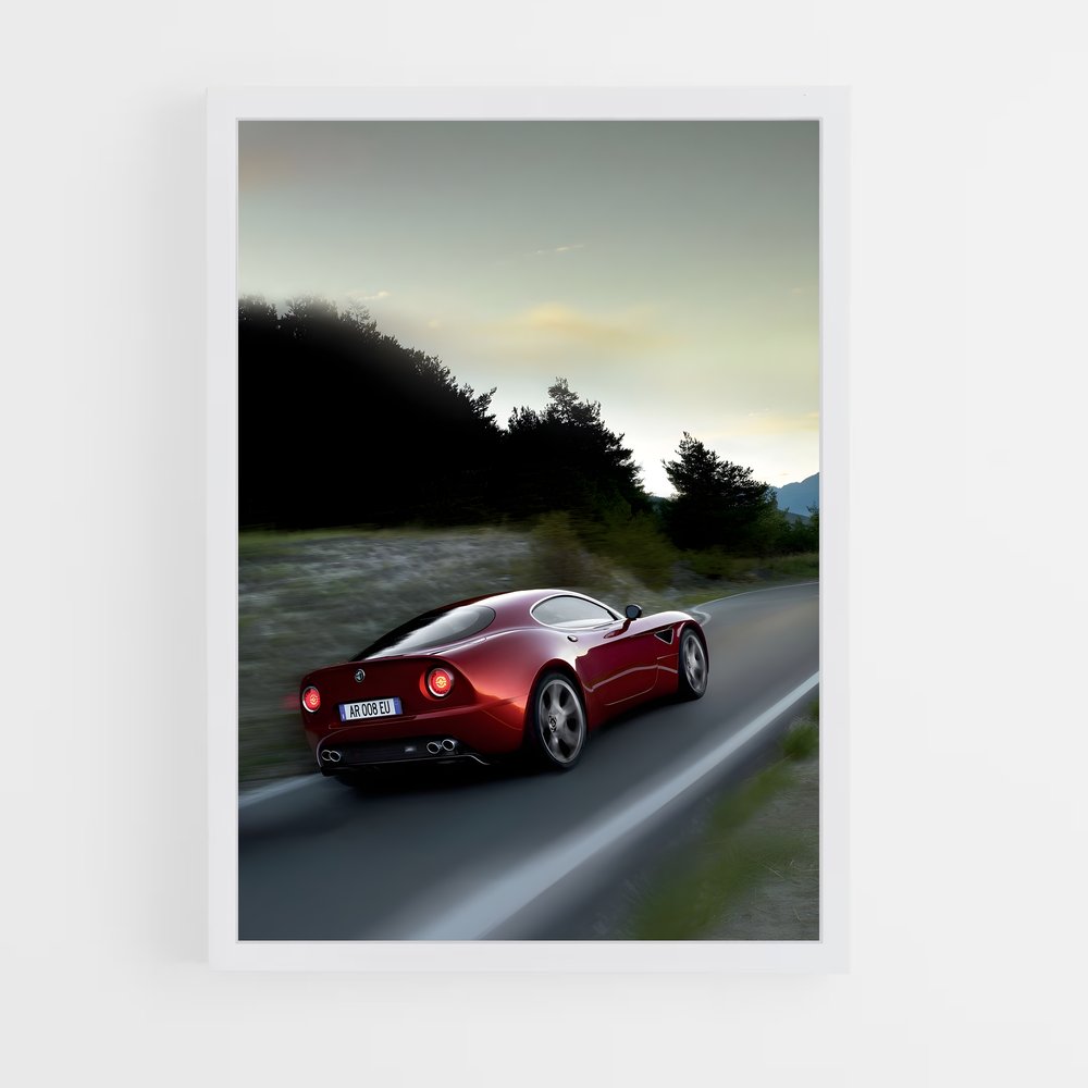 ap-8c competizione-5 cadre Blanc