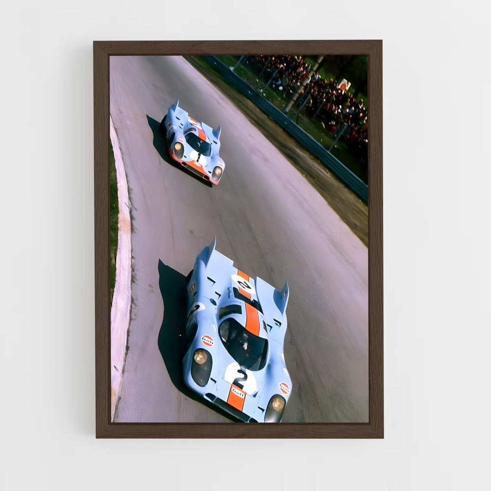ap-917 gulf-2 cadre Bois foncé