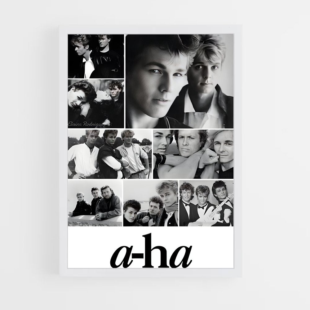 ap-a-ha-1 cadre Blanc