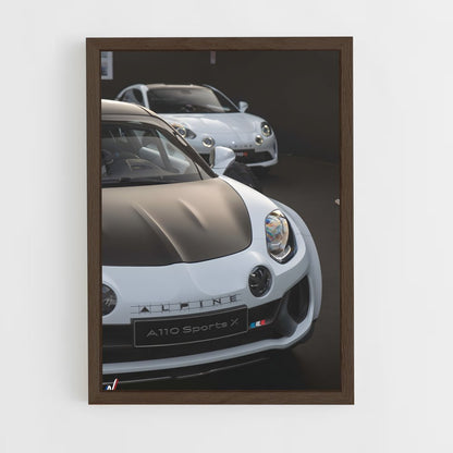 ap-a110-3 cadre Bois foncé