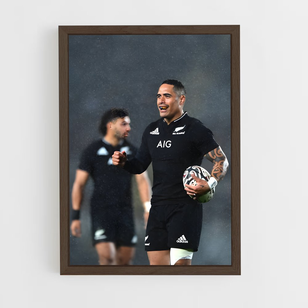 ap-aaron smith-10 cadre Bois foncé