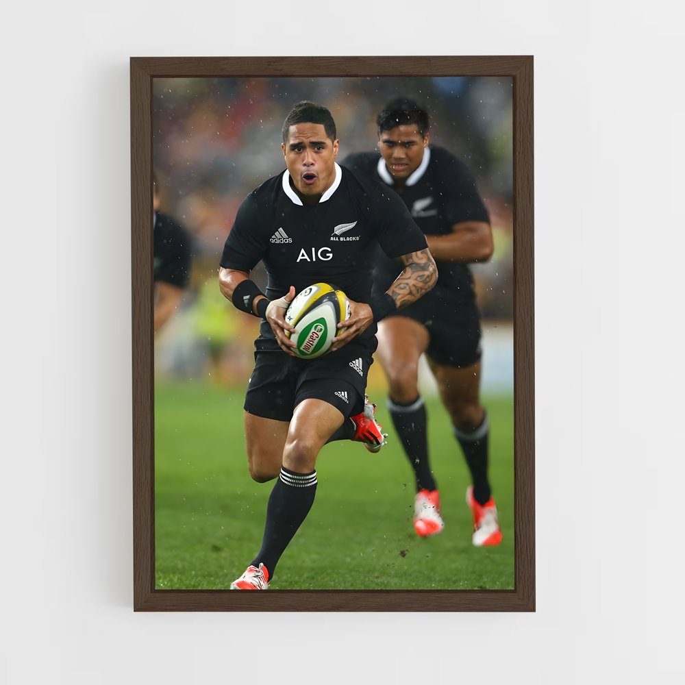 ap-aaron smith-5 cadre Bois foncé