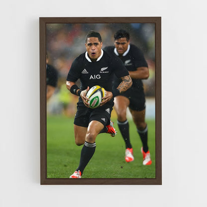 ap-aaron smith-5 cadre Bois foncé