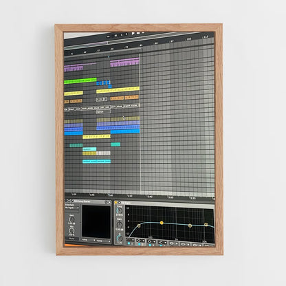 ap-ableton live-4 cadre Bois clair