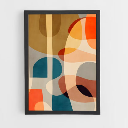 ap-abstract shapes-7 cadre Noir
