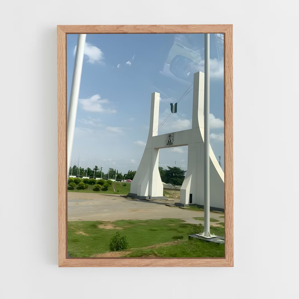 ap-abuja-2 cadre Bois clair
