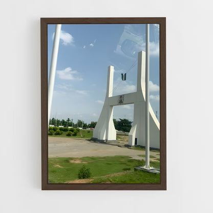 ap-abuja-2 cadre Bois foncé