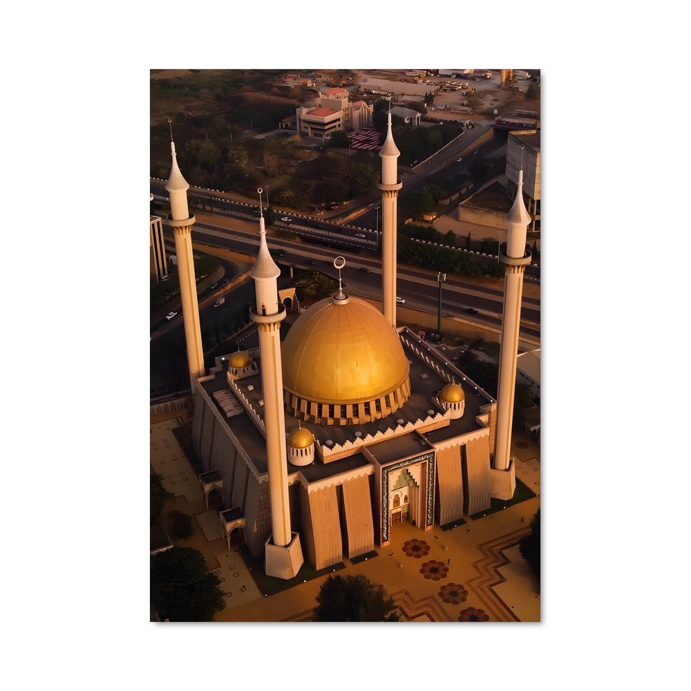 Poster Mosquée d'Abuja