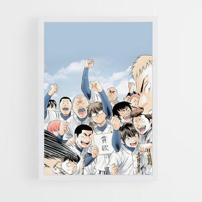 ap-ace of diamond-1 cadre Blanc