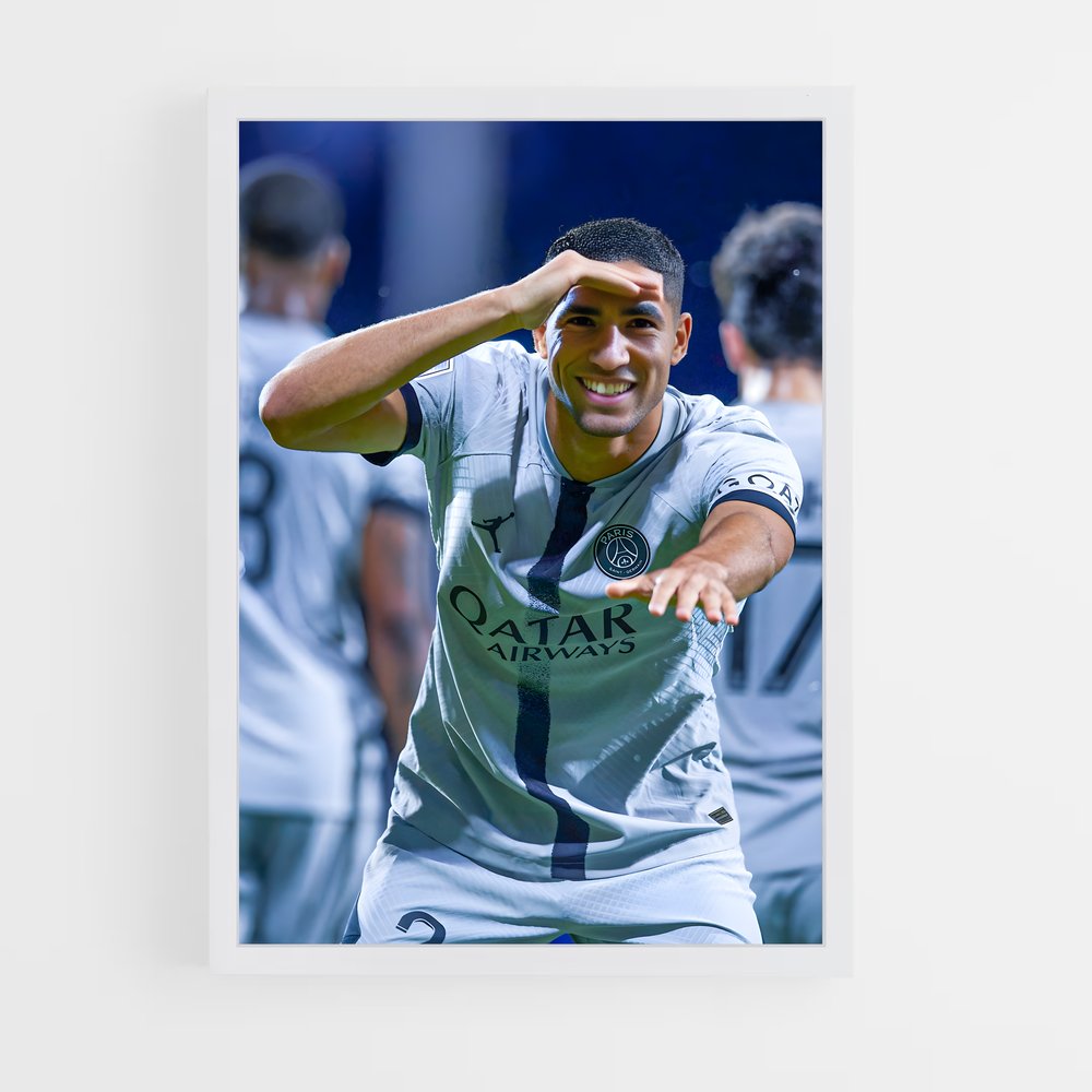 ap-achraf hakimi-4 cadre Blanc