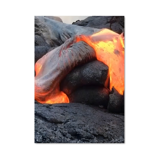 Poster Active volcano 96152