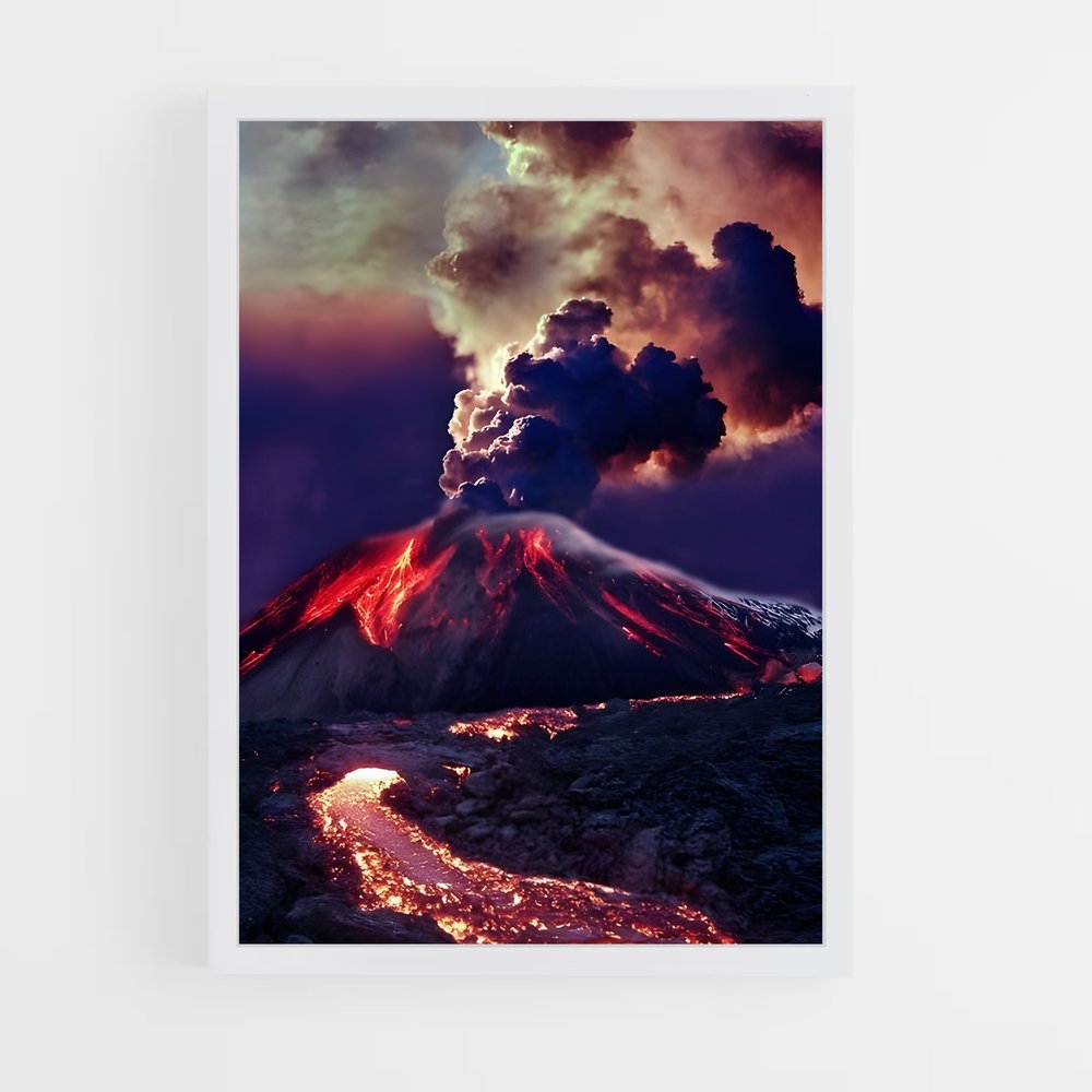 ap-active volcano-9 cadre Blanc