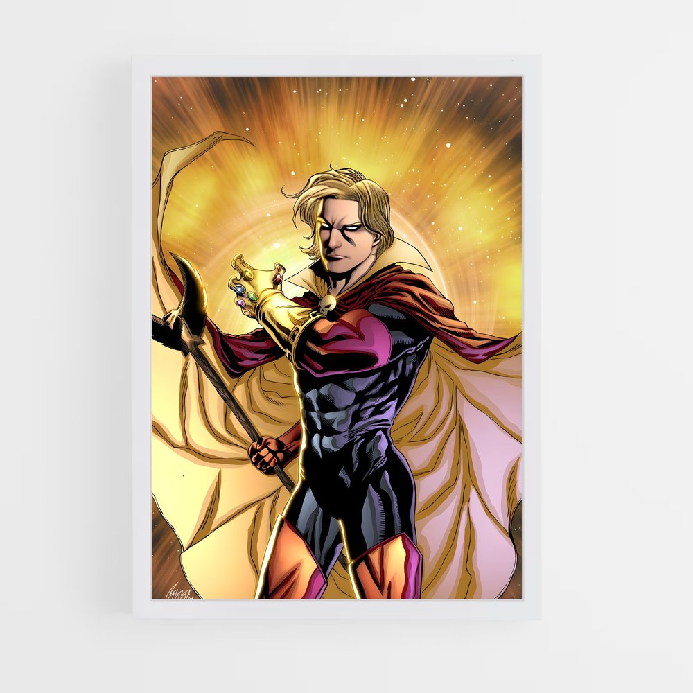 ap-adam warlock-2 cadre Blanc
