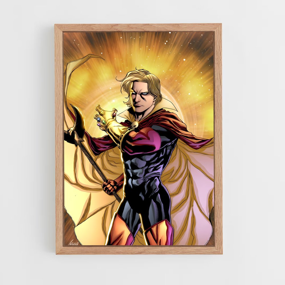 ap-adam warlock-2 cadre Bois clair