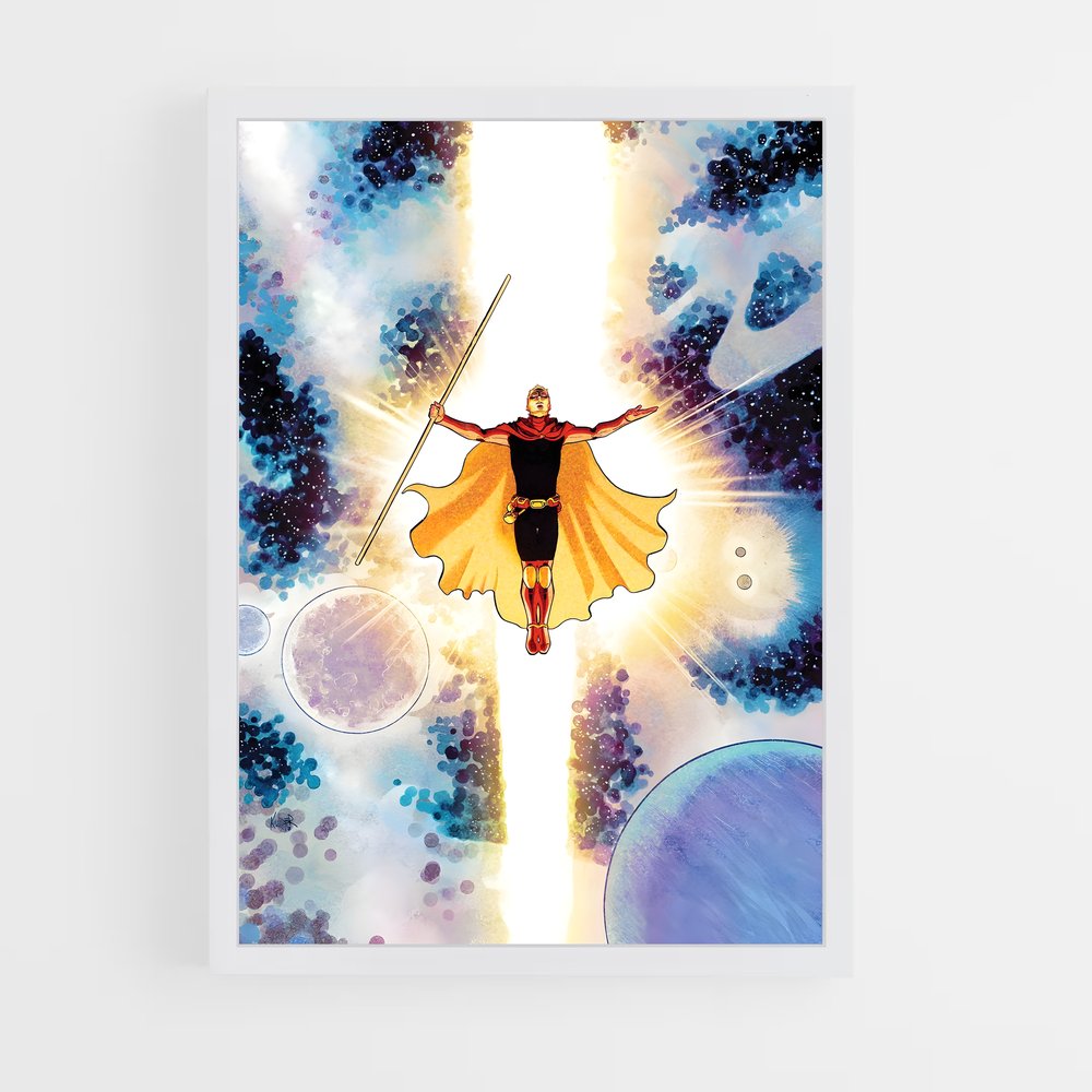 ap-adam warlock-5 cadre Blanc