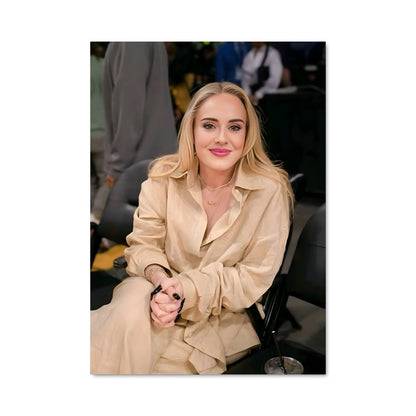 Poster Adele au Téléphone