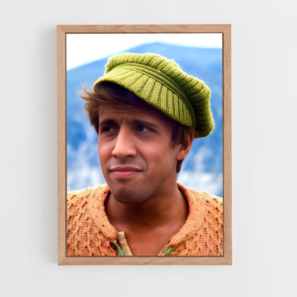 ap-adriano celentano-2 cadre Bois clair