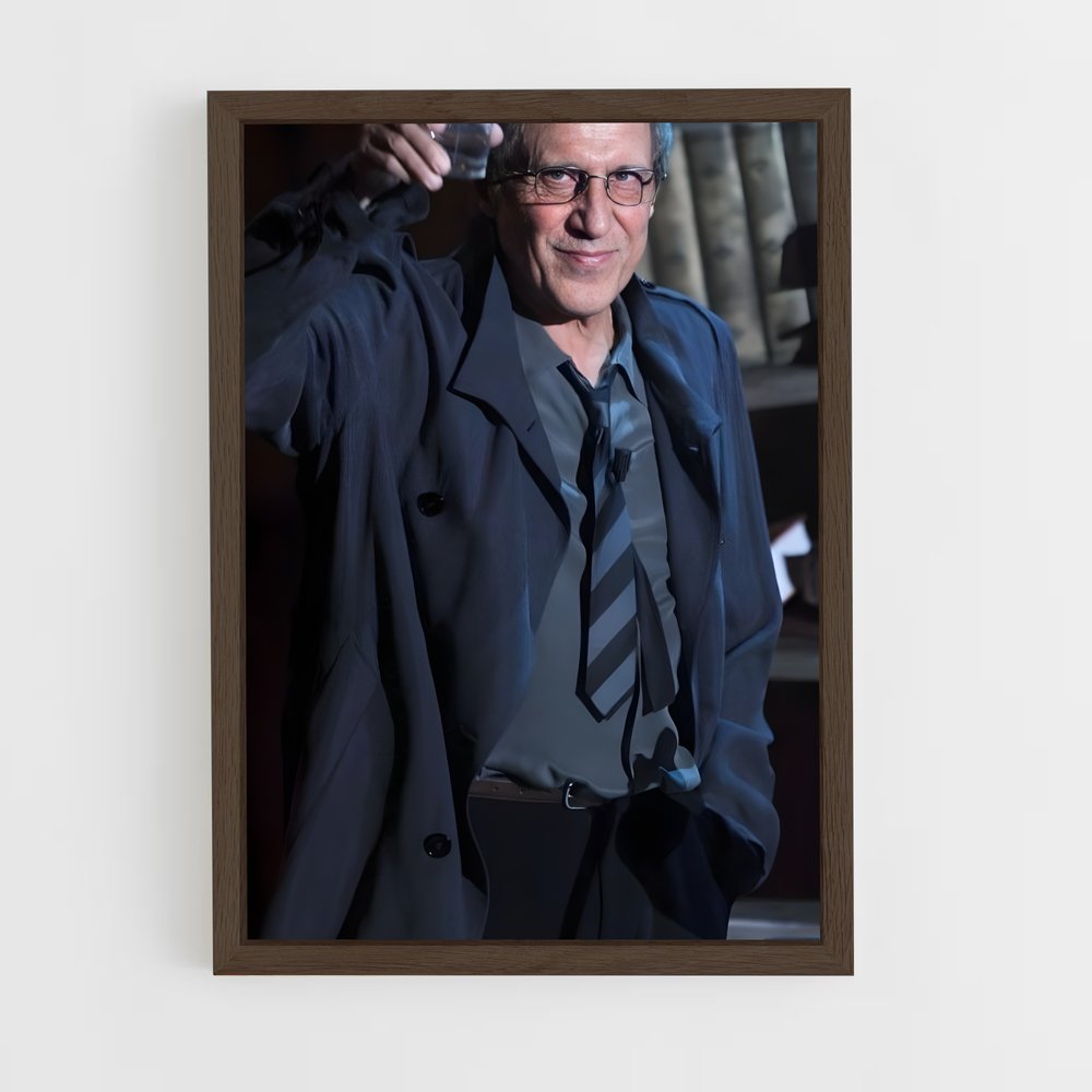 ap-adriano celentano-4 cadre Bois foncé