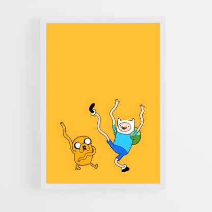 ap-adventure time-10 cadre Blanc