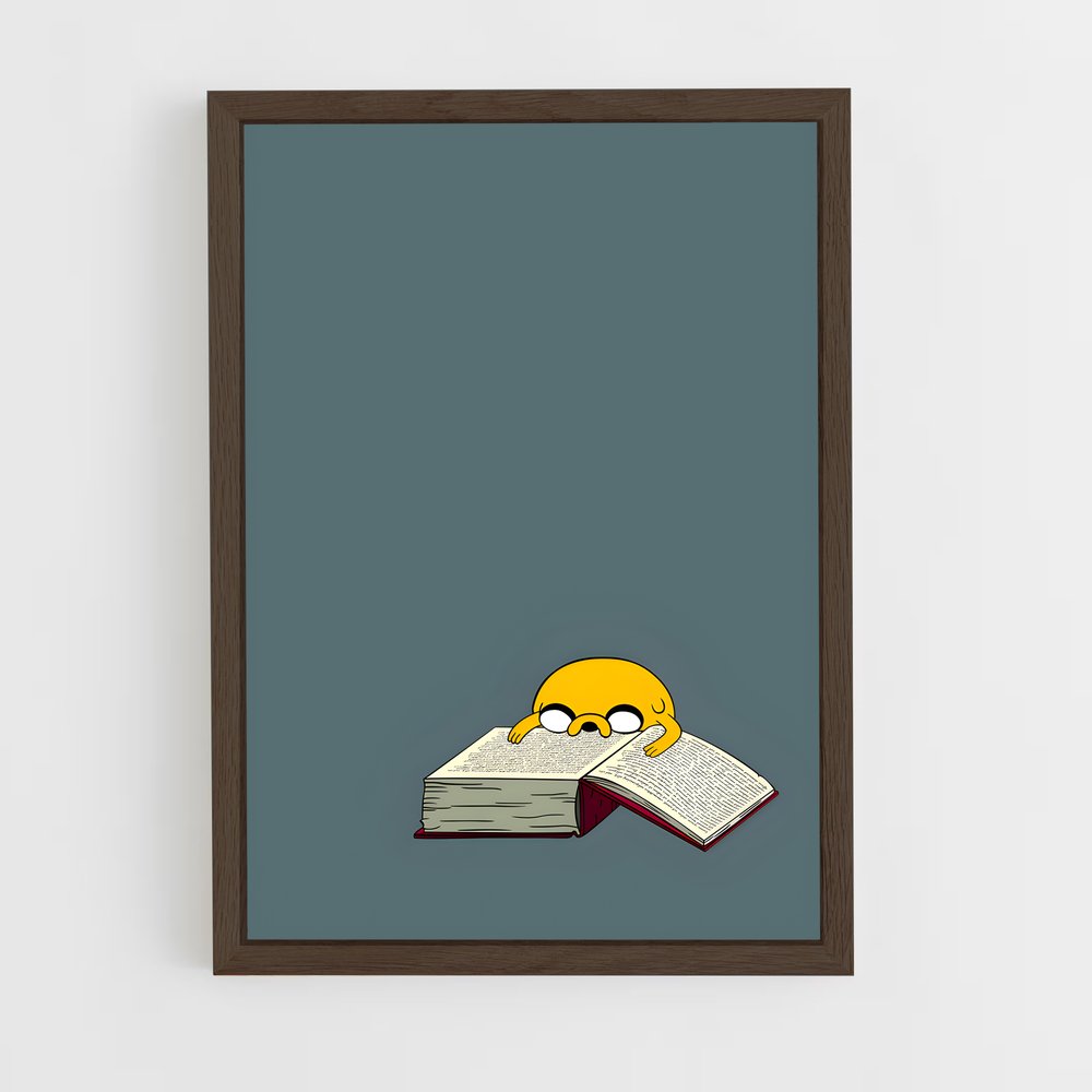 ap-adventure time-14 cadre Bois foncé