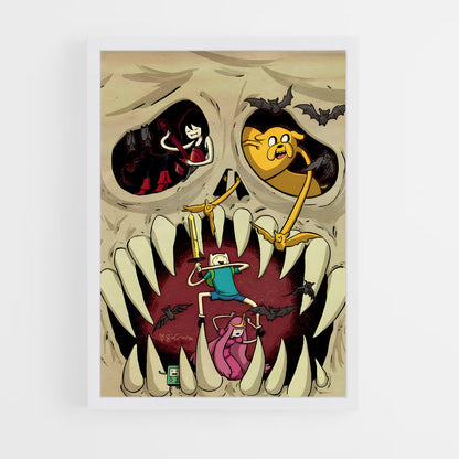 ap-adventure time-15 cadre Blanc