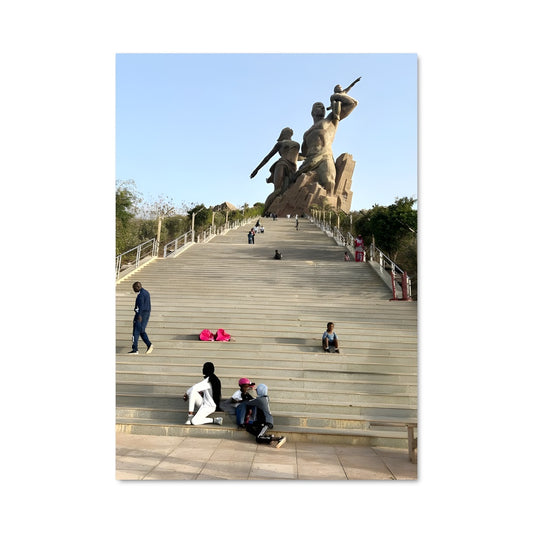 Poster African renaissance monument 87052