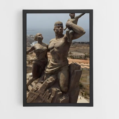 ap-african renaissance monument-2 cadre Noir