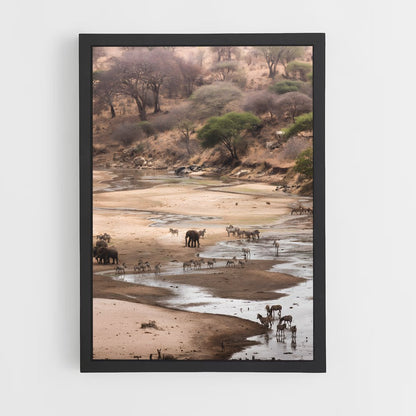 ap-african savanna-4 cadre Noir
